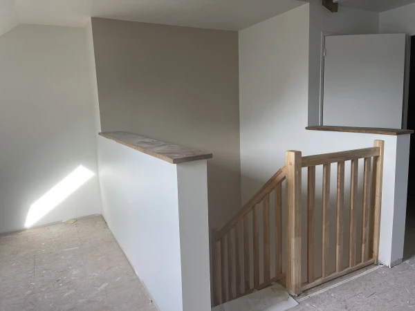 Aménagement de combles d'une maison (en cours) à BRETEIL