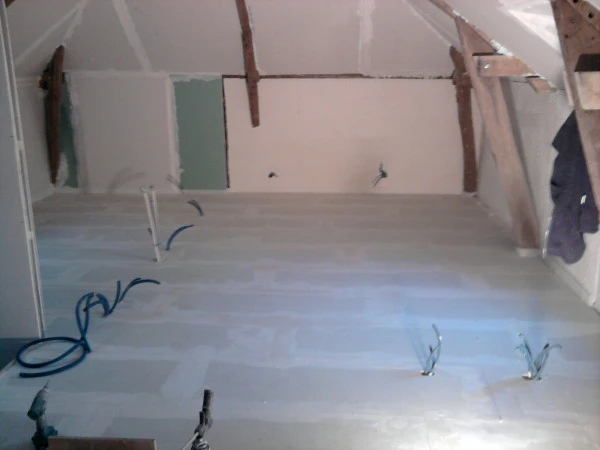 Finition plancher en fermacell