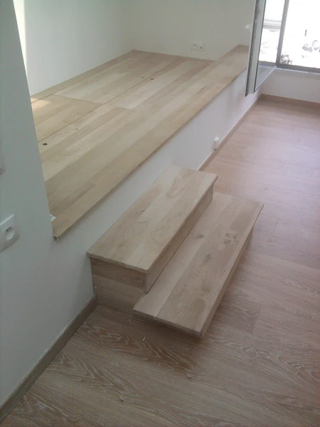 Pose de parquet